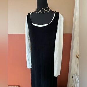 Chico's Black Sleeveless Maxi Dress